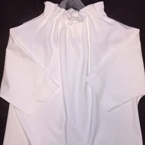 COS Gathered Neck Top